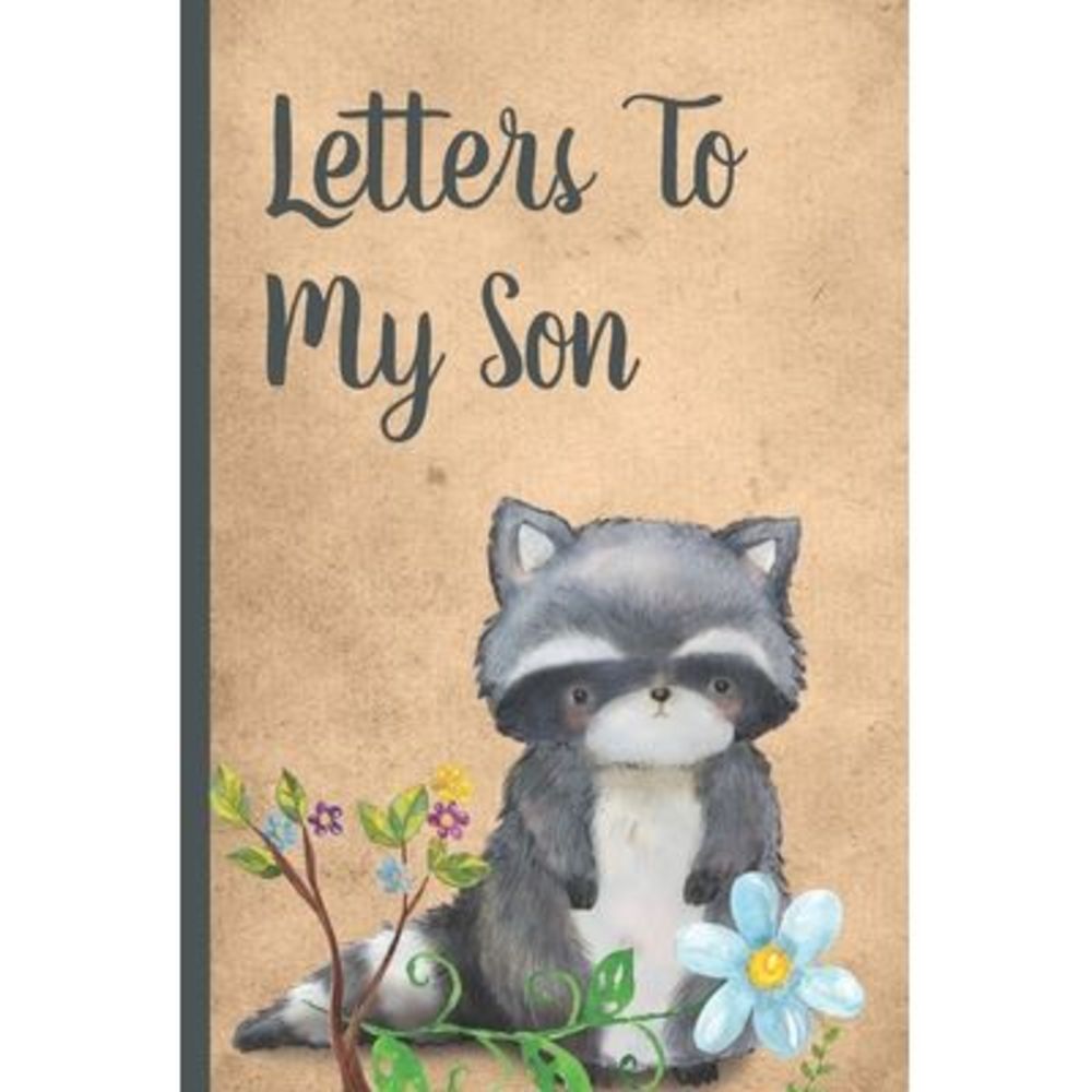 Letters To My Son: Cute Woodland Baby Boy Prompted Fill In 93 Pages of Thoughtfu
